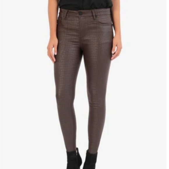 Kut From The Kloth Connie Slim Fit Coated Jeans - Picture 1 of 12